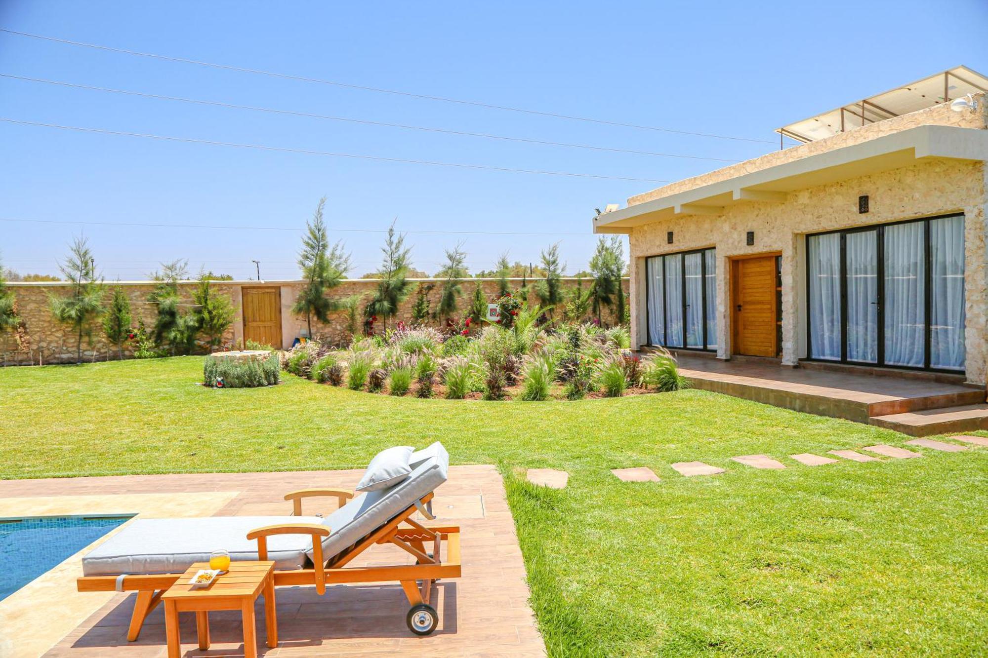 Villa La Rose Bleue - Residence Hoteliere Avec Piscine - Ес-Сувейра Екстер'єр фото