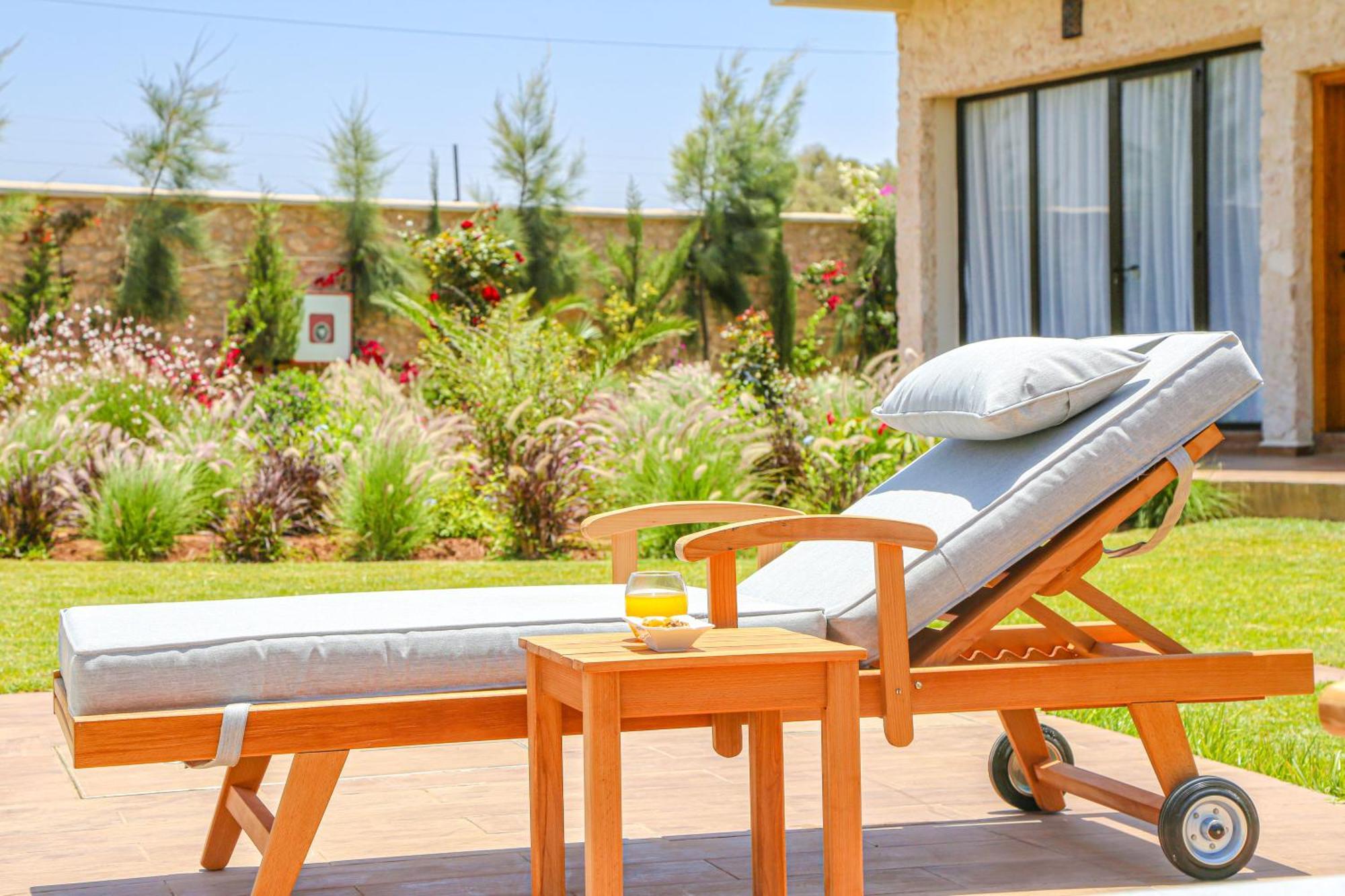 Villa La Rose Bleue - Residence Hoteliere Avec Piscine - Ес-Сувейра Екстер'єр фото