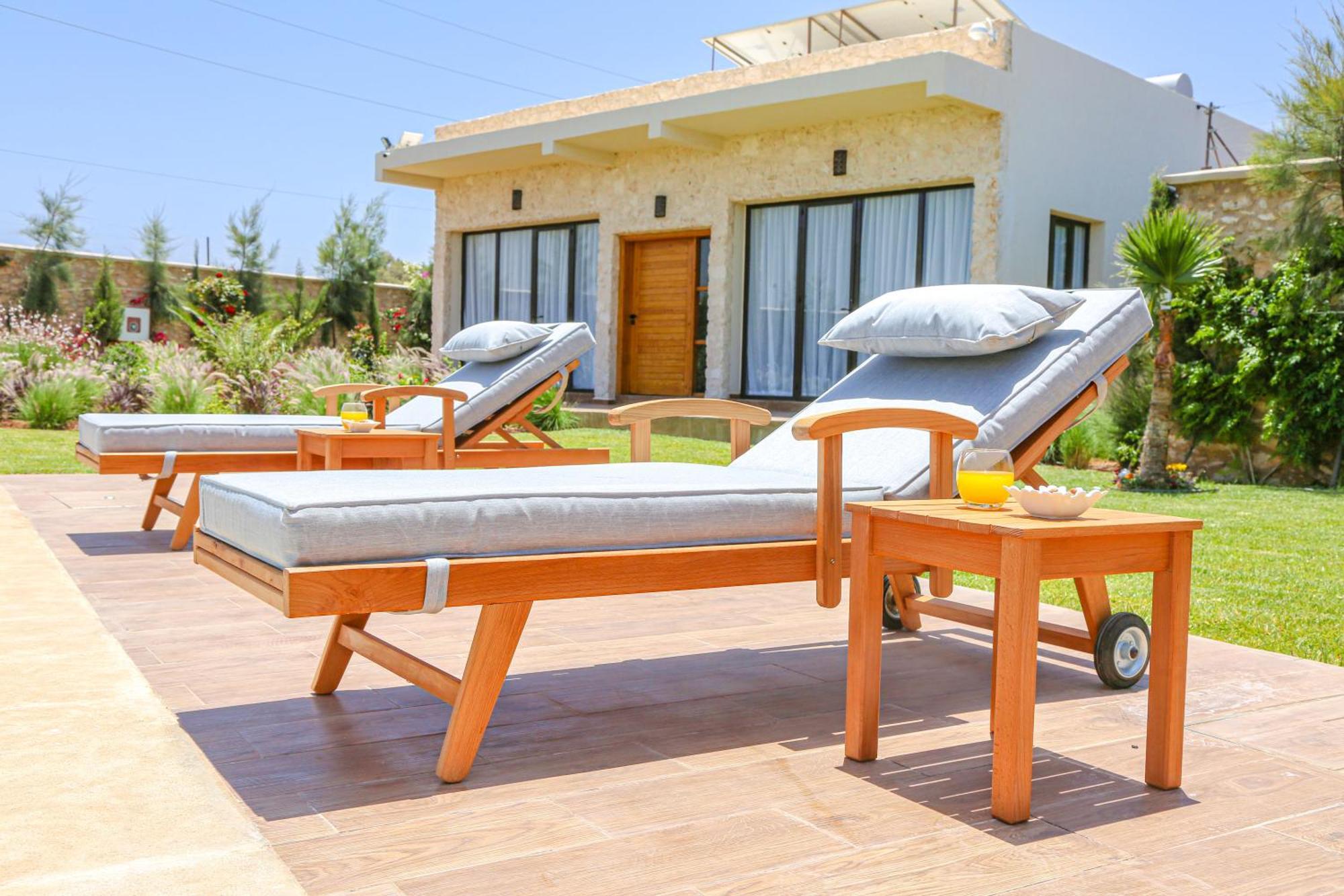 Villa La Rose Bleue - Residence Hoteliere Avec Piscine - Ес-Сувейра Екстер'єр фото