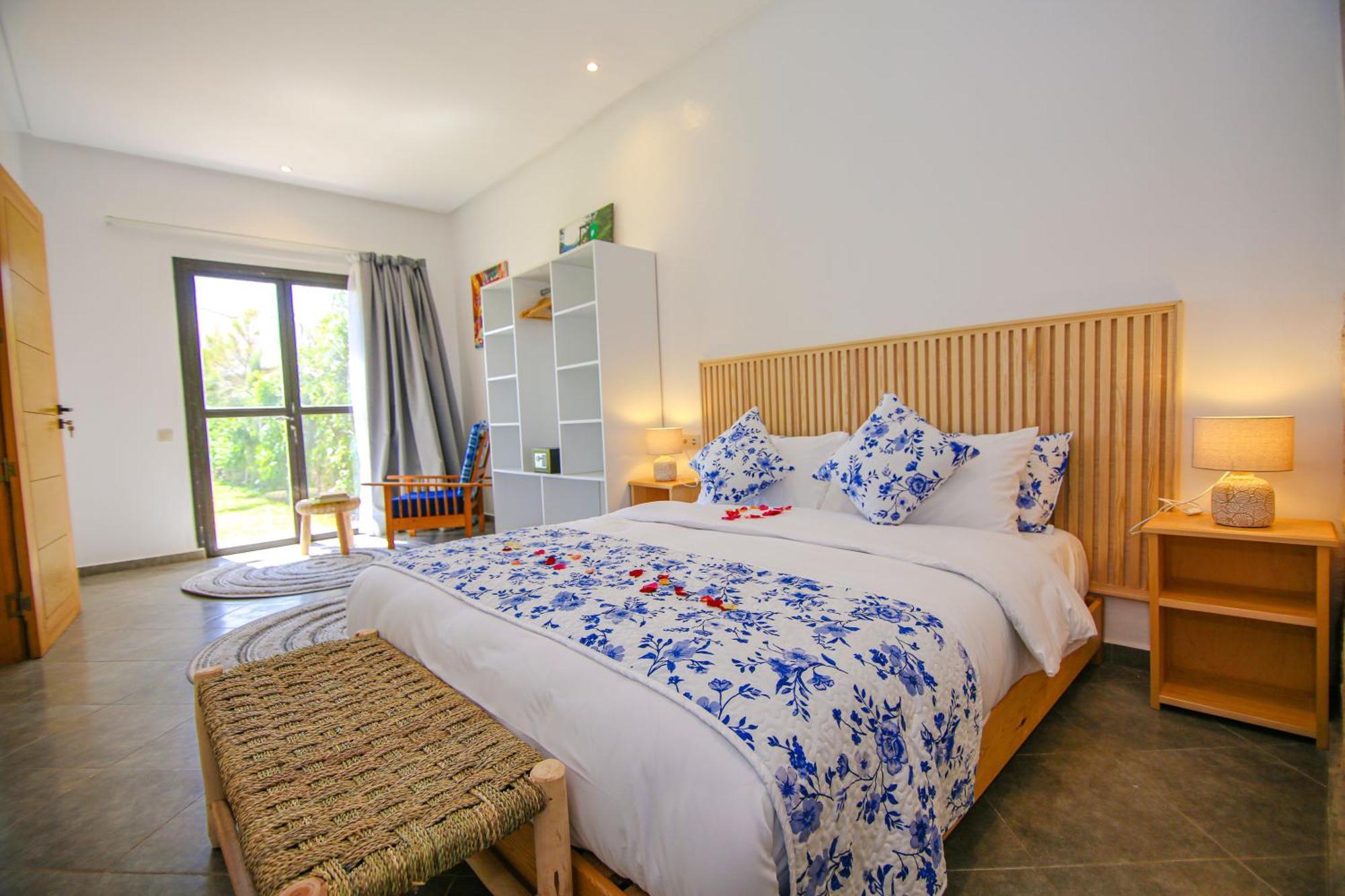 Villa La Rose Bleue - Residence Hoteliere Avec Piscine - Ес-Сувейра Екстер'єр фото