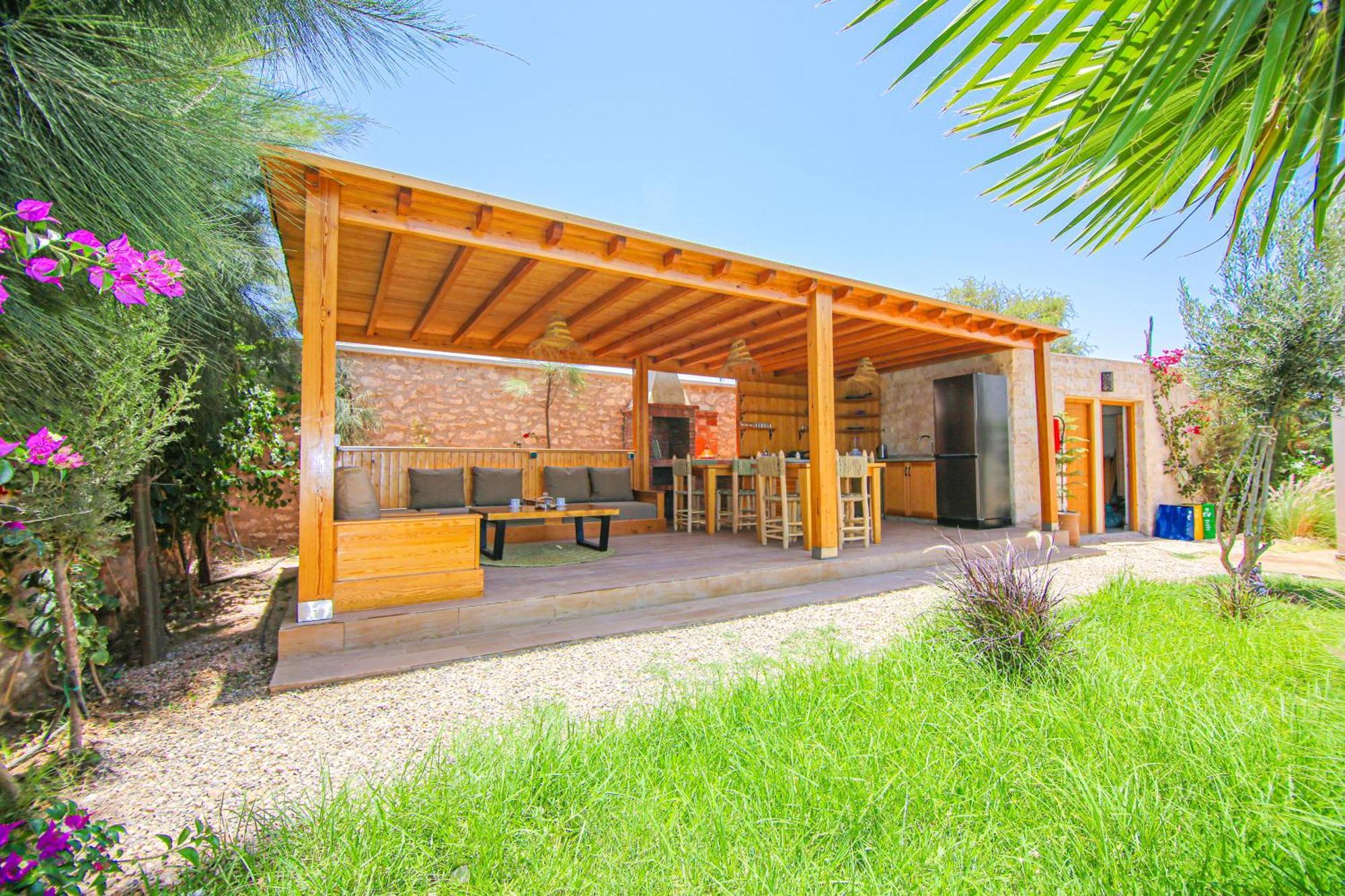 Villa La Rose Bleue - Residence Hoteliere Avec Piscine - Ес-Сувейра Екстер'єр фото